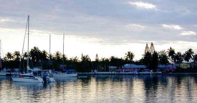 Anchorage in Bimini.