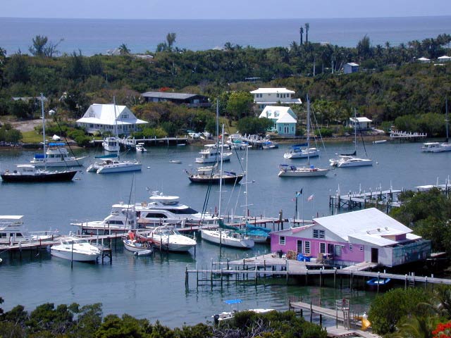 View from Elbow Cay Lighthouse.