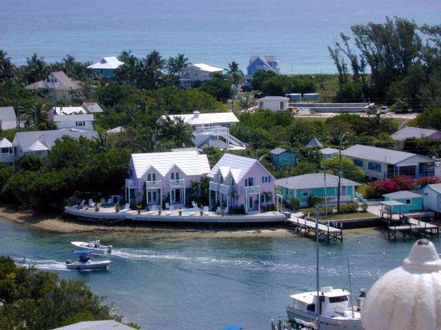 View from Elbow Cay Lighthouse.