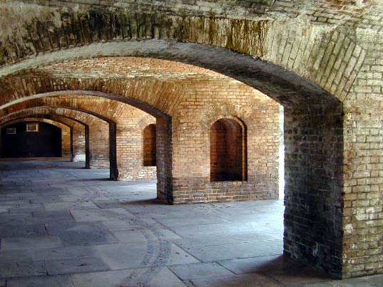 Inside Fort Jefferson