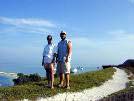 The view from on top of Fort Jefferson.