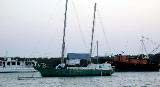 A floating church in Boot Key Harbor.