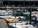 The dinghy dock in Key West.