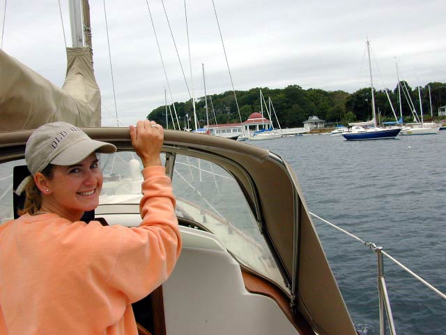 Leaving Manchester Harbor.