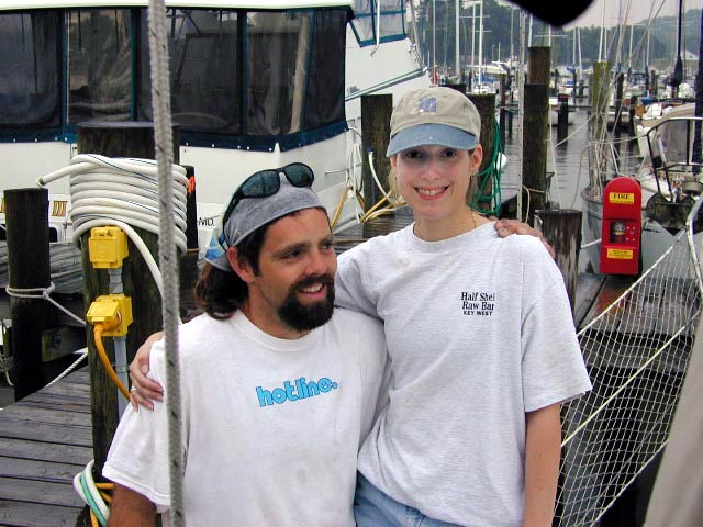 Our liveaboard friends, Mike and Nancy.